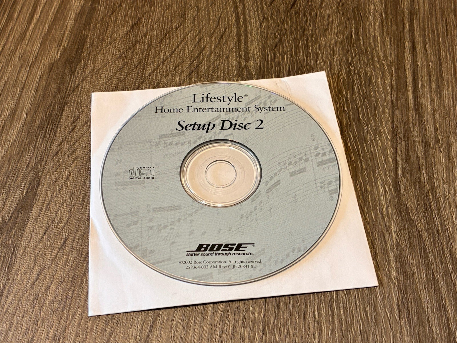 Bose Lifestyle Home Theater Entertainment System Setup Disc System