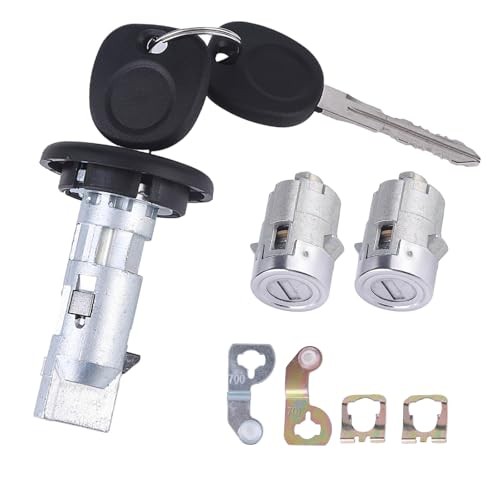 Ignition Switch with Key, lgnition Lock with Pair Front Door Lock Cylinder