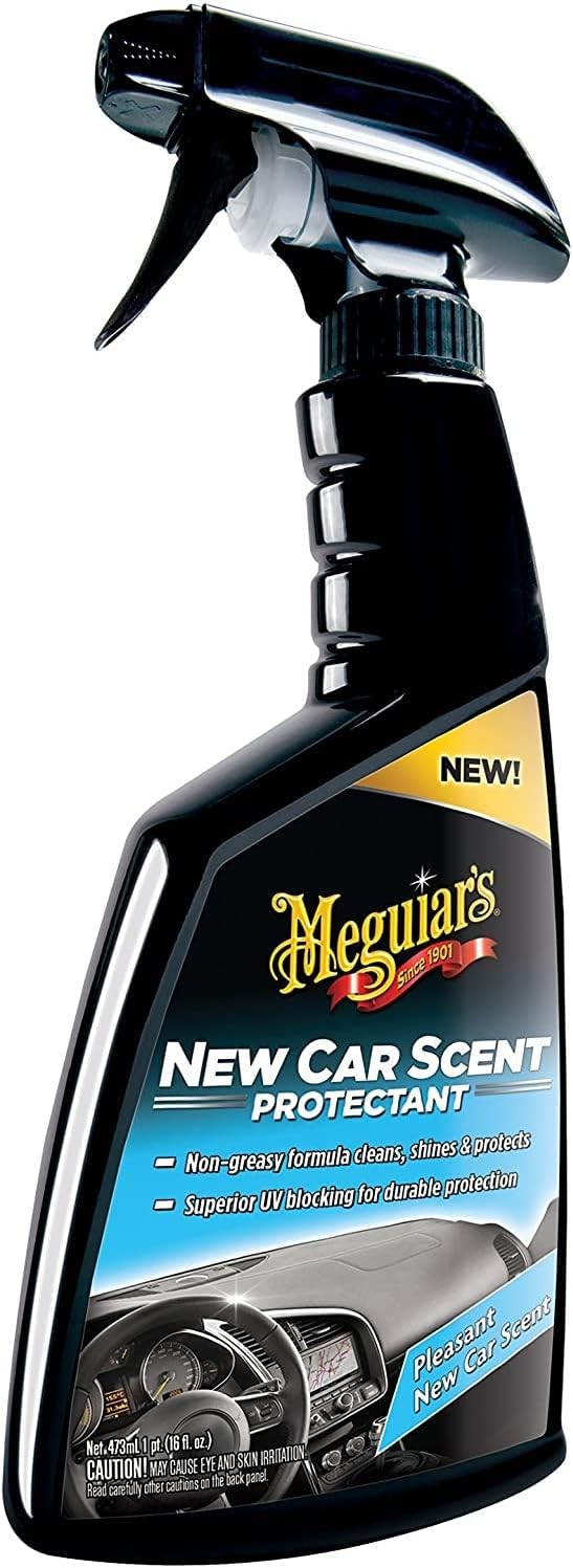 Meguiar's New Car Scent Protectant 473ml ? Cleans, Shines & Protects Dash