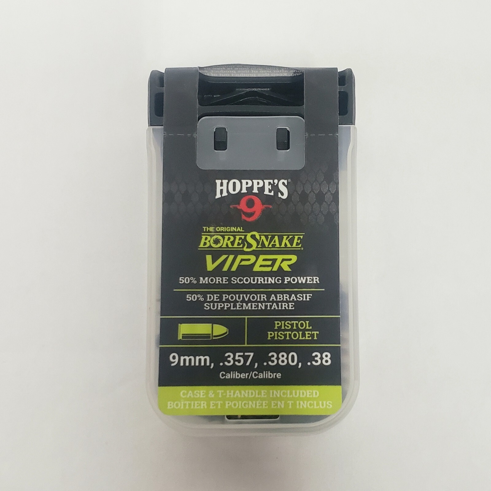 Hoppes Viper Den Pistol Boresnake for 9mm/.357/.38 Caliber Handguns