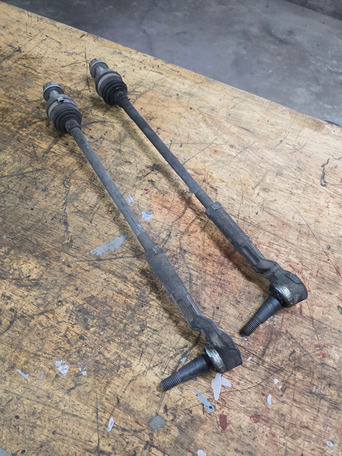 97 - 13 C5 / C6 CORVETTE REAR TOE LINK RODS USED OEM LOW MILES