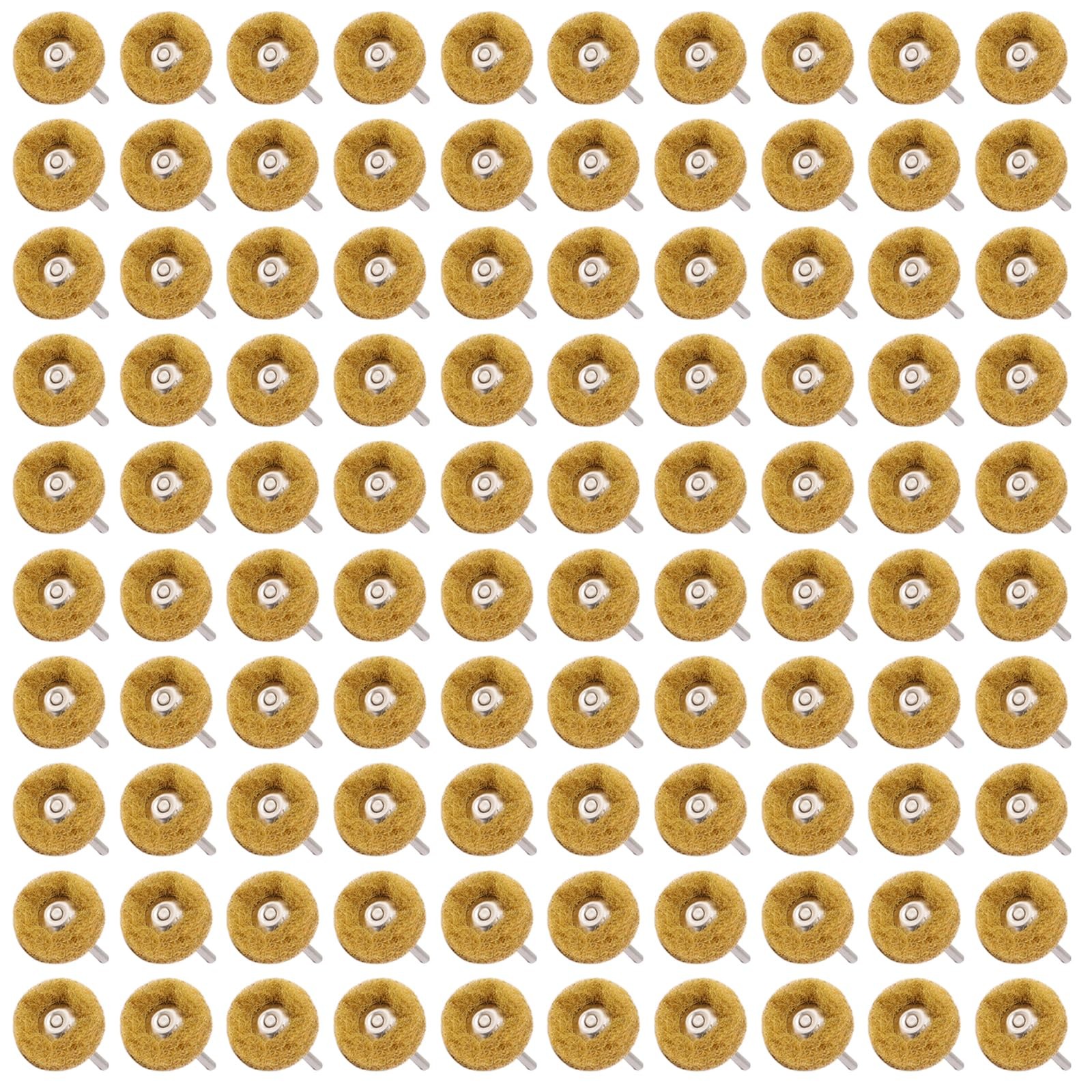 100 PCS Abrasive Buffing Wheels,1 Inch Buffing Polishing Wheel Set for Rotary...