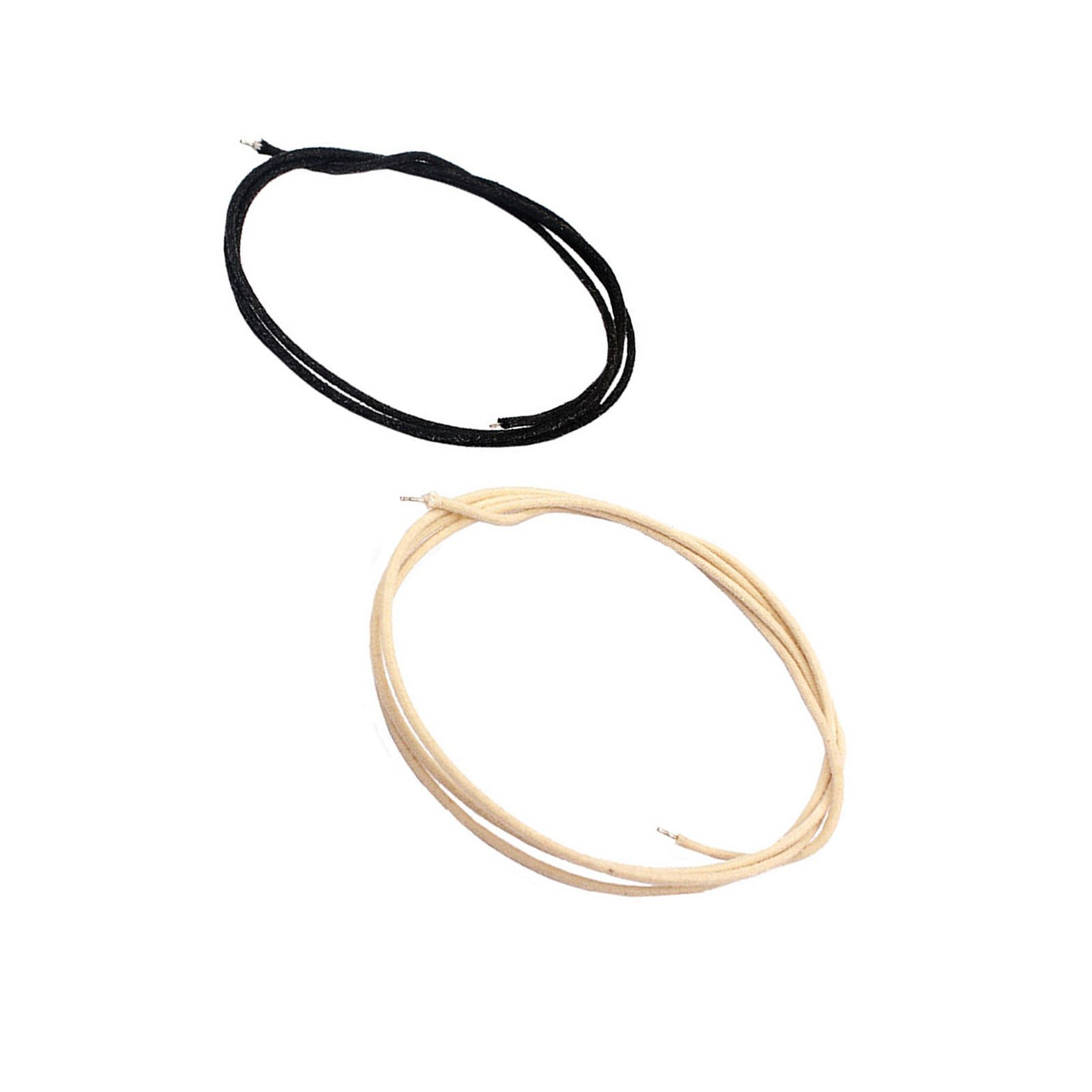 Black And White Single-core Copper Wire 1 Meter 2 Sets GU403