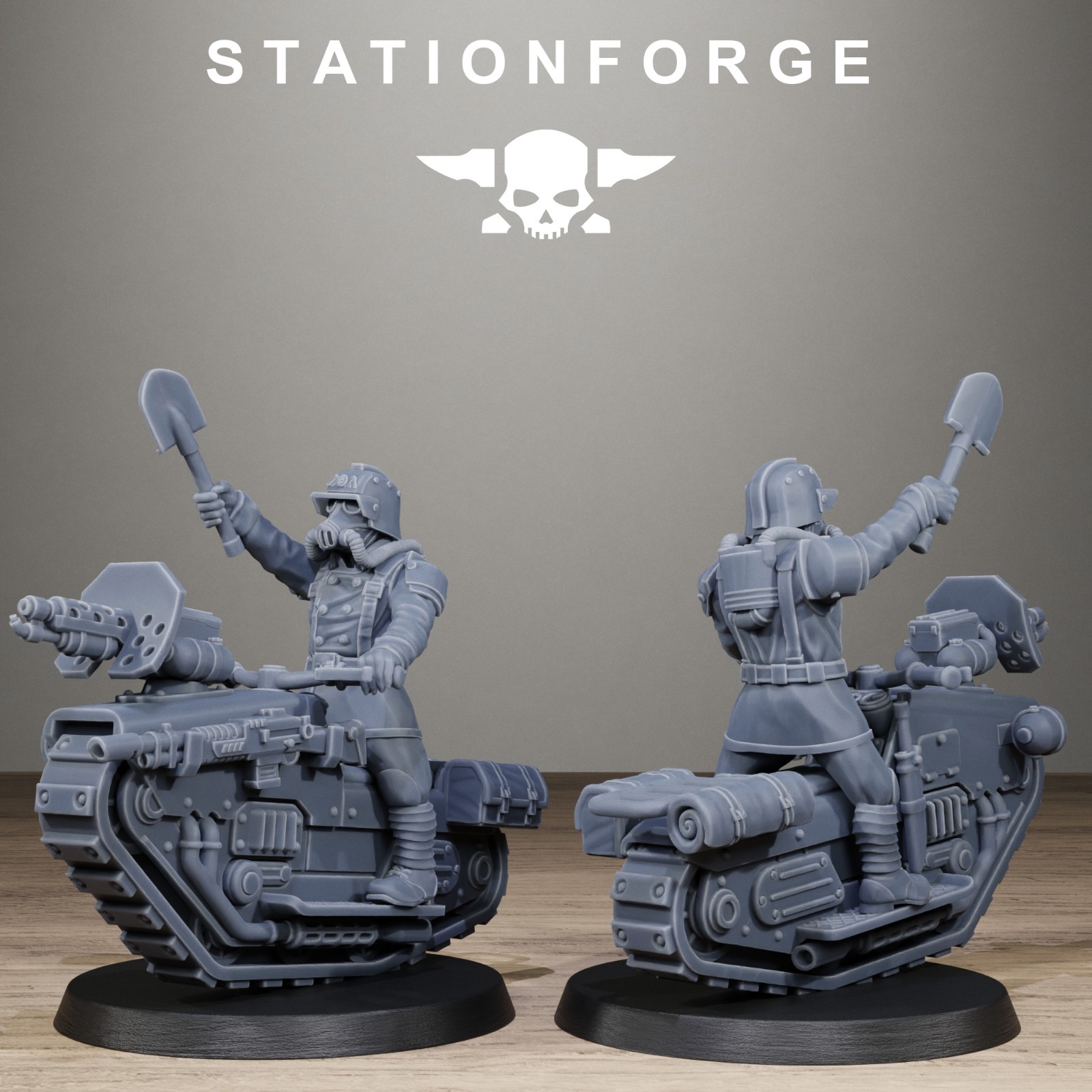 GrimGuard War Treader | Station Forge | Licensed 3D Printed Miniatures