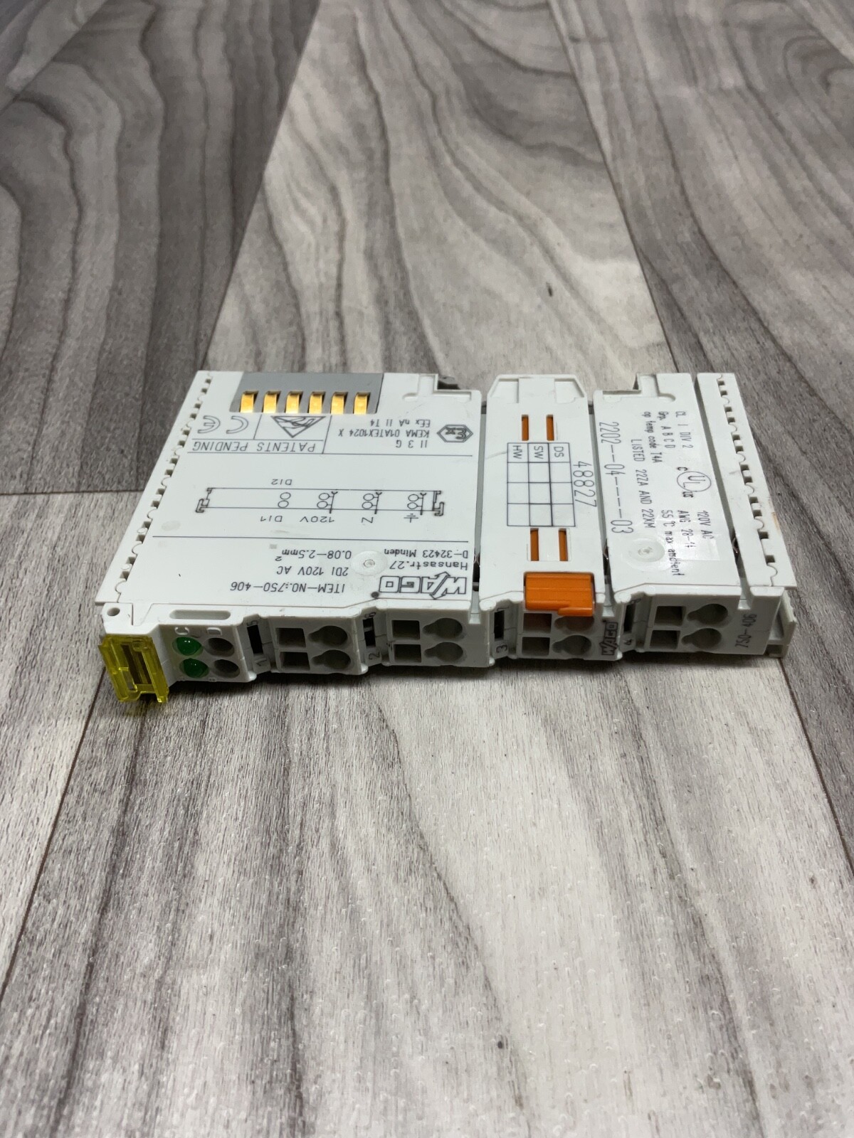 Wago 750-406 Digital Input Module 750406 #4014PT174