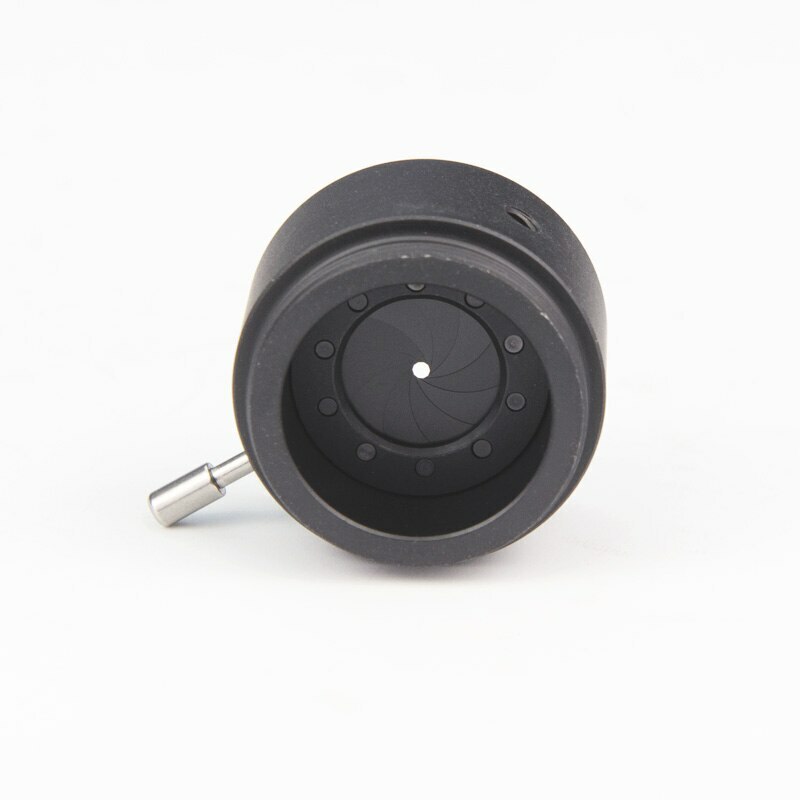 1PC Adjustable Aperture 1-12mm Iris Diaphragm C to CS Camera Lens Adapter Ring