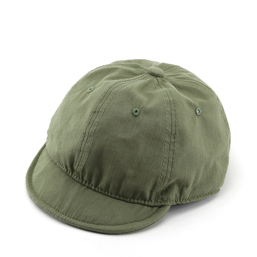 Vintage Men Hip-Hop Baseball Cap Short Brimmed Newsboy Work Overalls Hat Party