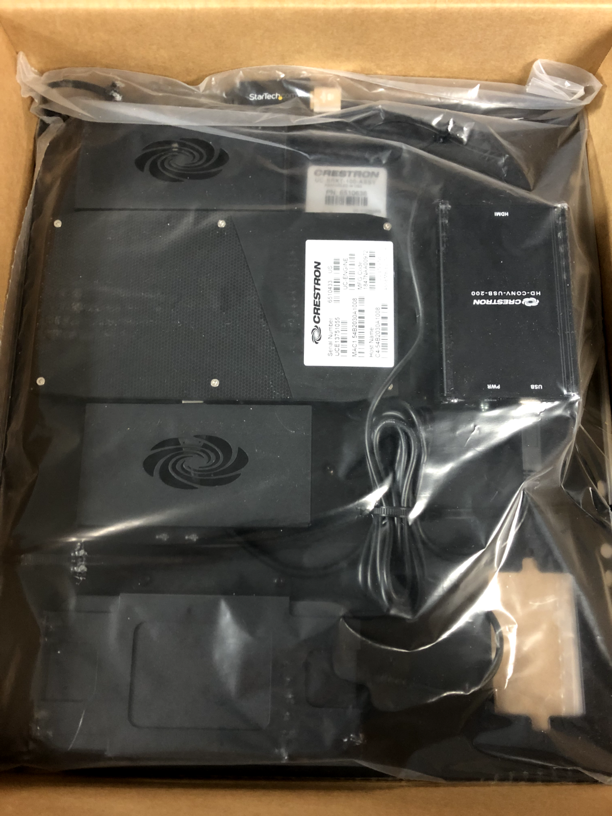 Crestron UC-BRKT-100-ASSY with UC-ENGINE, HD-CONV-USB-200 Open box