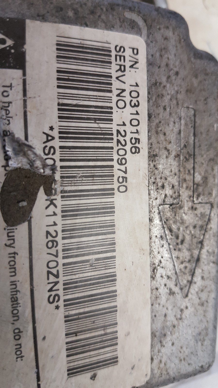 ECM Below Rear Console Fits 01-02 Chevy Camaro OEM