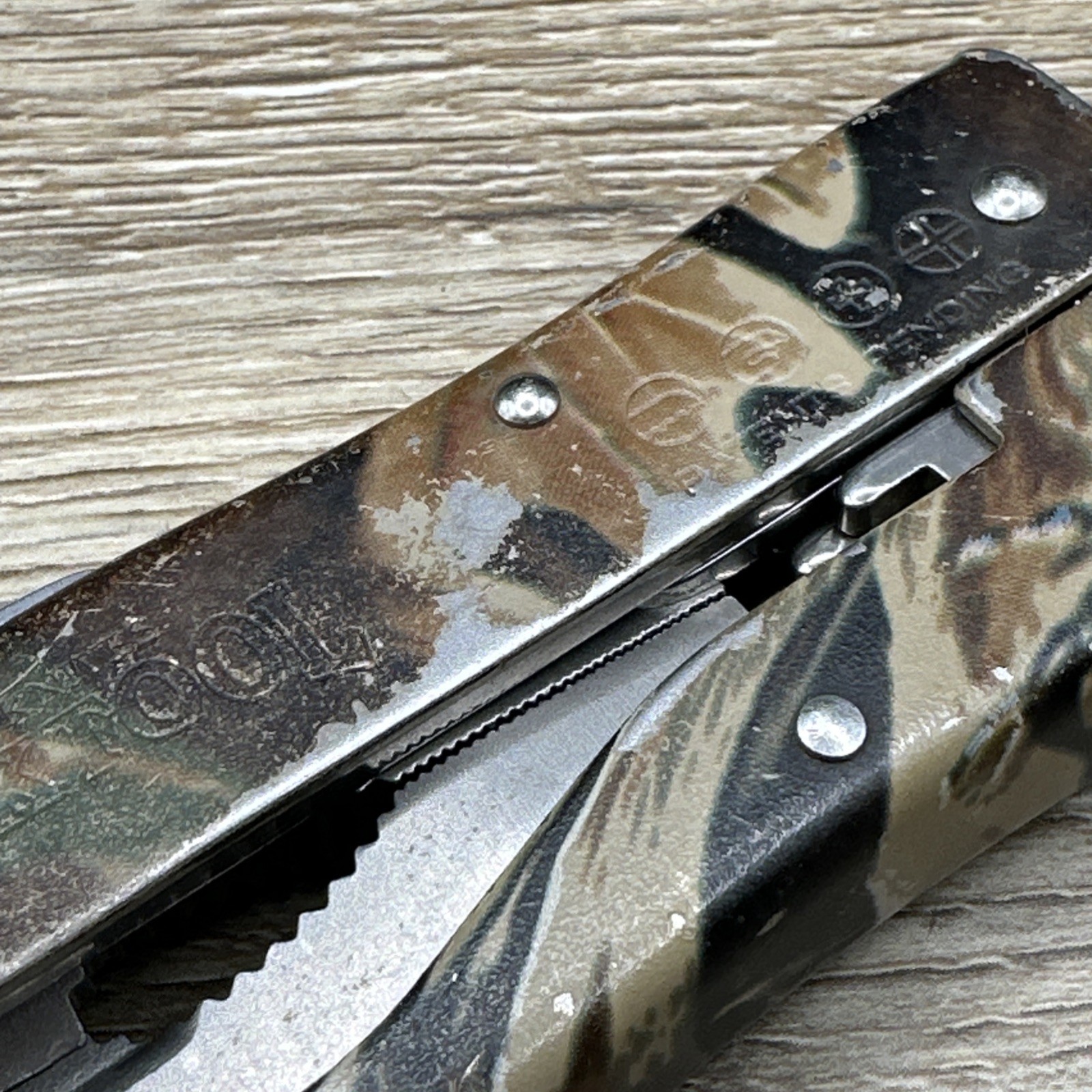 Buck Knives Bucktool Model 360 Camo Multi-Tool Multitool Pliers