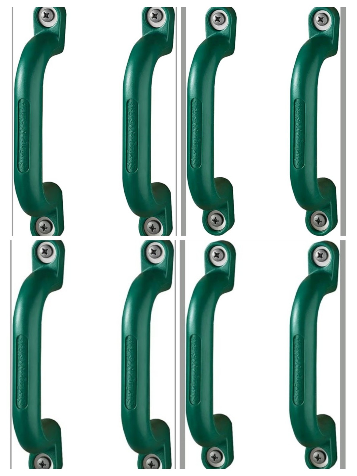 Set of 8 Safety Playground Handles, Swing Set Kids Safety Hand Grips for Playset