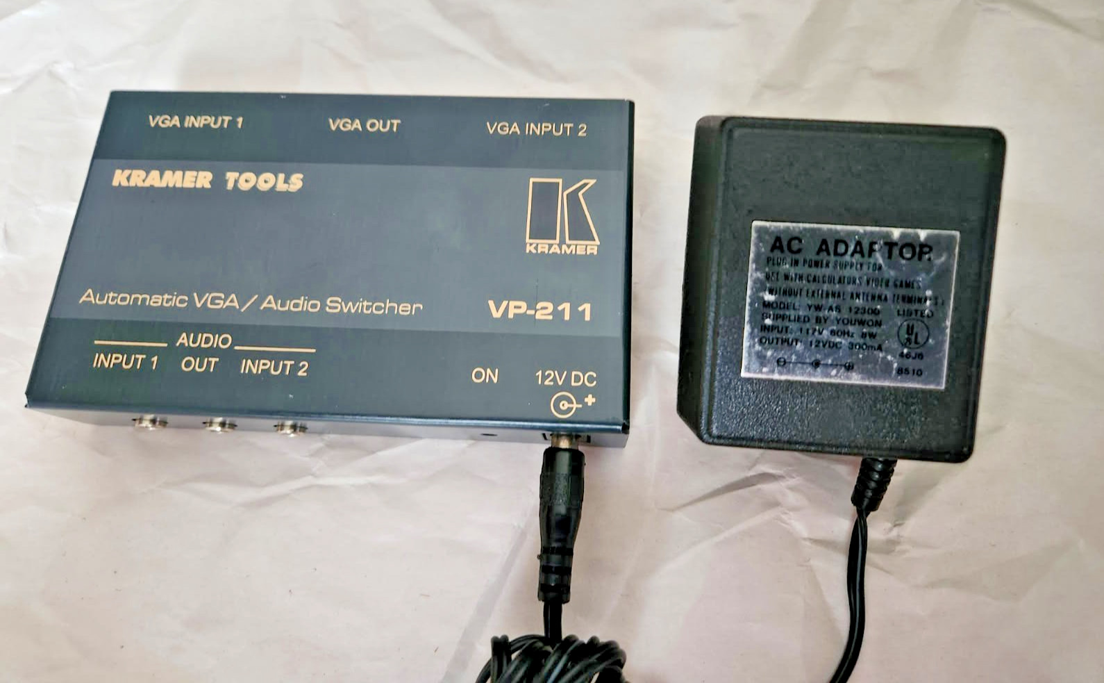 Kramer Tools VP-211 2:1 Automatic UXGA/ Audio Switcher