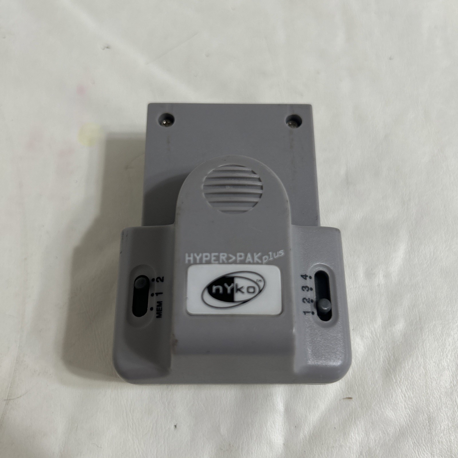 Nyko Hyper Pak Plus Memory Expansion Pack Rumble Grey Nintendo 64