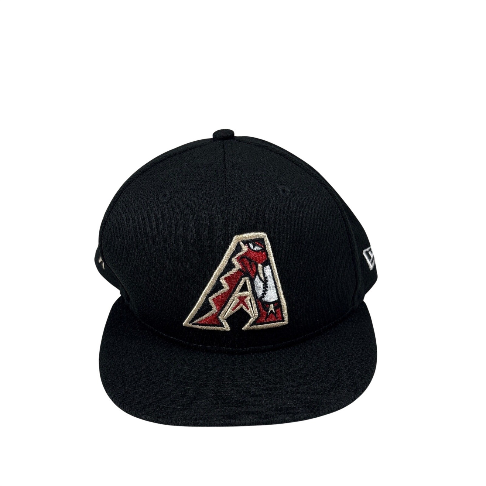 New Era 59FIFTY Arizona D-Backs Fitted Hat Black MLB On-Field Hat Size 7 3/8