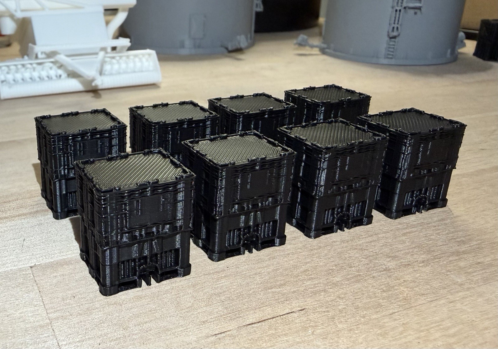 1/64 Seed Probox Seed Container For Farm Toy Displays / Dioramas
