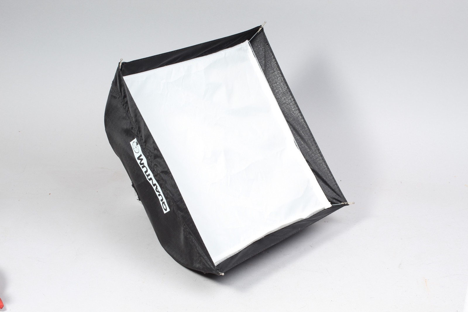 QUANTUM Q FLASH T2 W BULB CORD SOFT BOX REFLECTOR & MOUNT BRACKET TESTED WORKS