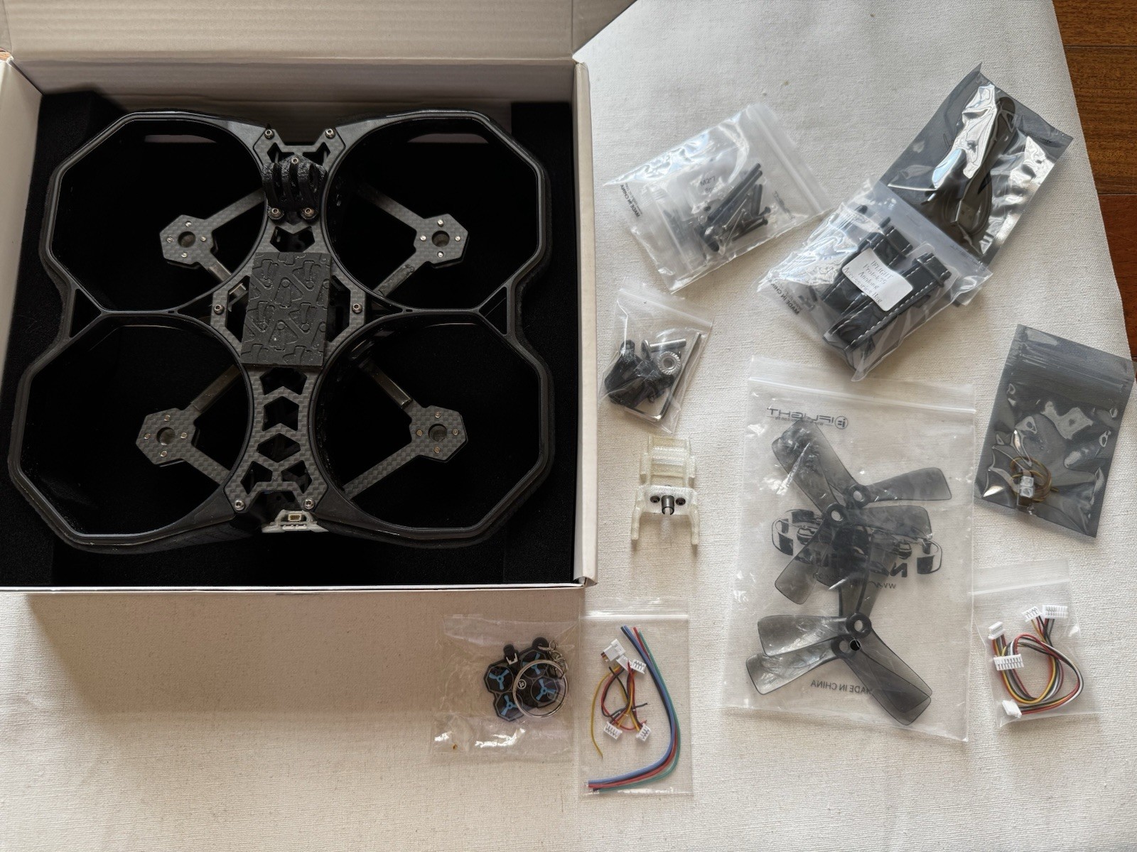 iFlight ProTek35 3.5 Cinewhoop Frame Parts Bundle Analog 4S PNP