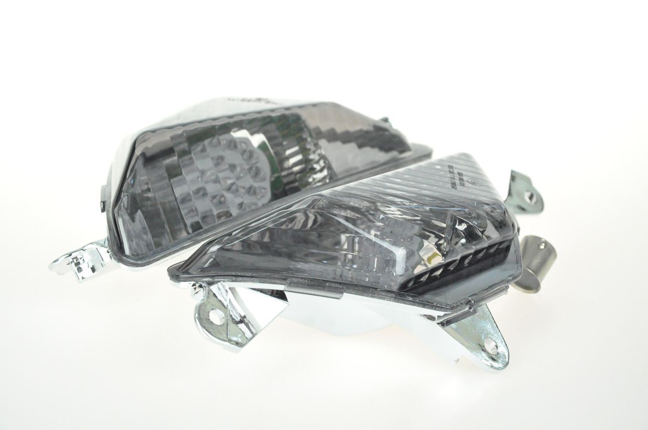 LED Turn Signal Fit Kawasaki 12-23 Ninja 300/400/650/1000 13-23 ZX6R-636 Smoked
