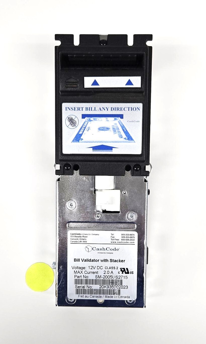 USED CASHCODE BILL VALIDATOR SM2005