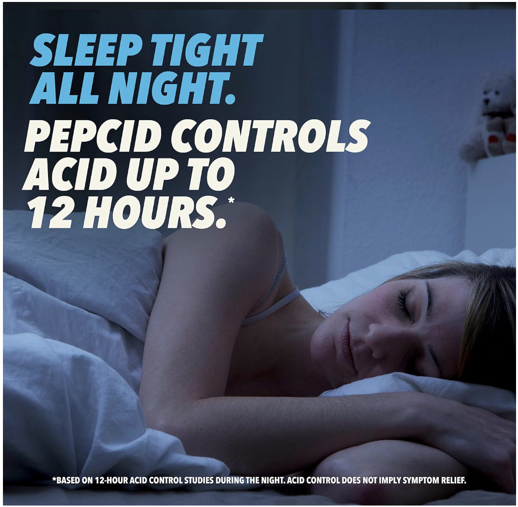 Pepcid AC Maximum Strength Heartburn Prevention & Relief Tablets 50 Pcs
