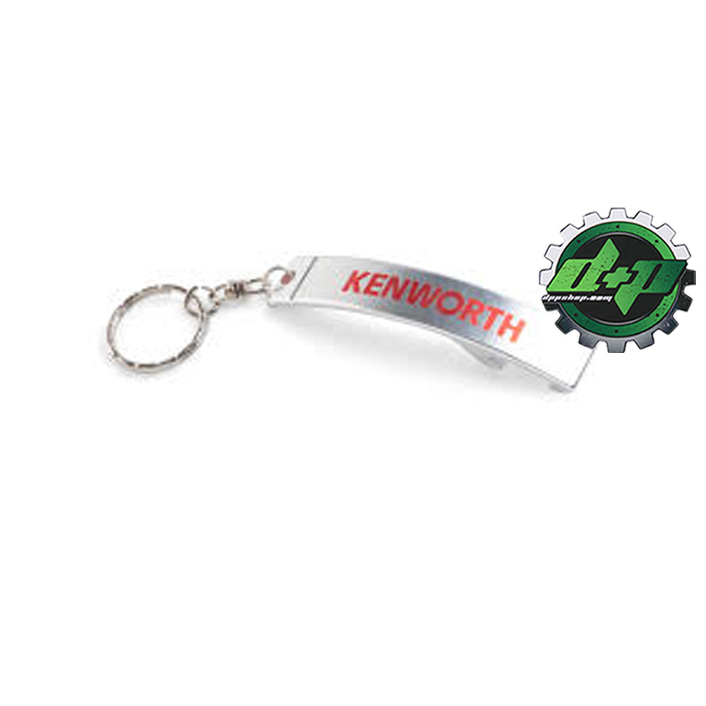 kw kenworth truck Bottle opener trucker fob key chain holder logo ring keychain