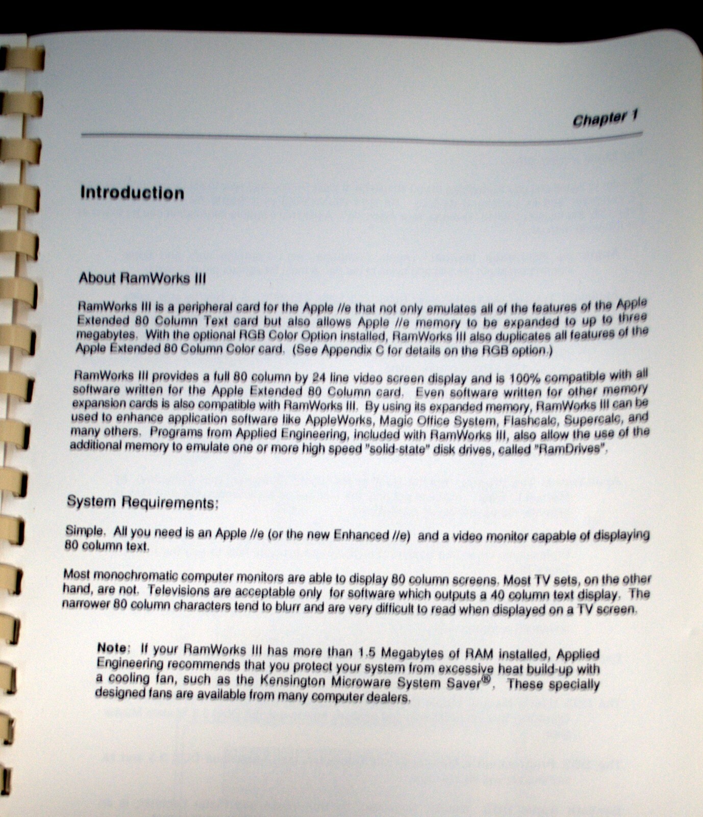 Applied Engineering RamWorks III User's Manual