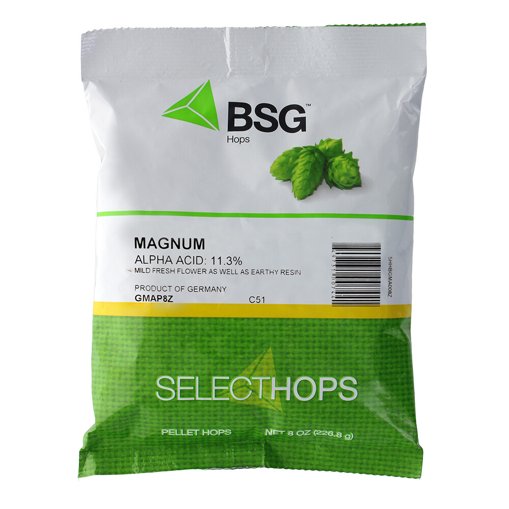 Magnum (GR) Hop Pellets 8 oz