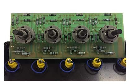 EISCO - 4 Decade Resistance Box, Variable from 0-11,110 Ohms, 0.5W Resistors...