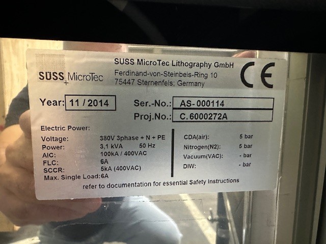 Suss Delta Altaspray Coating System