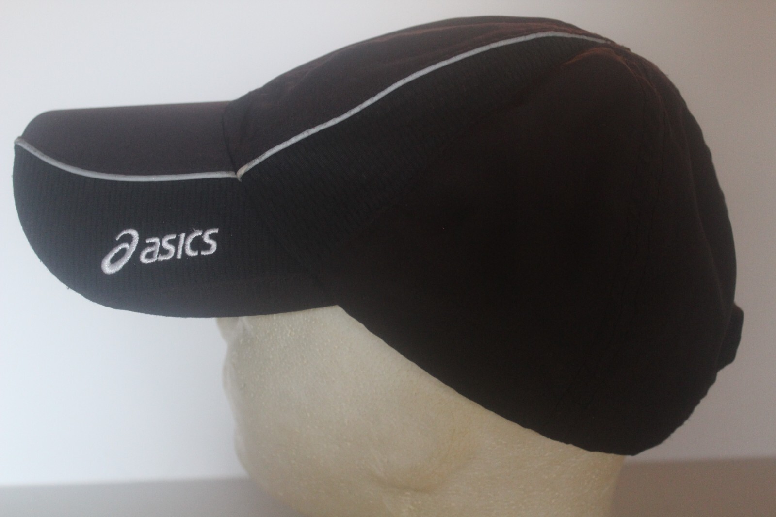 Asics Black Running Lightweight Ball Cap Hat