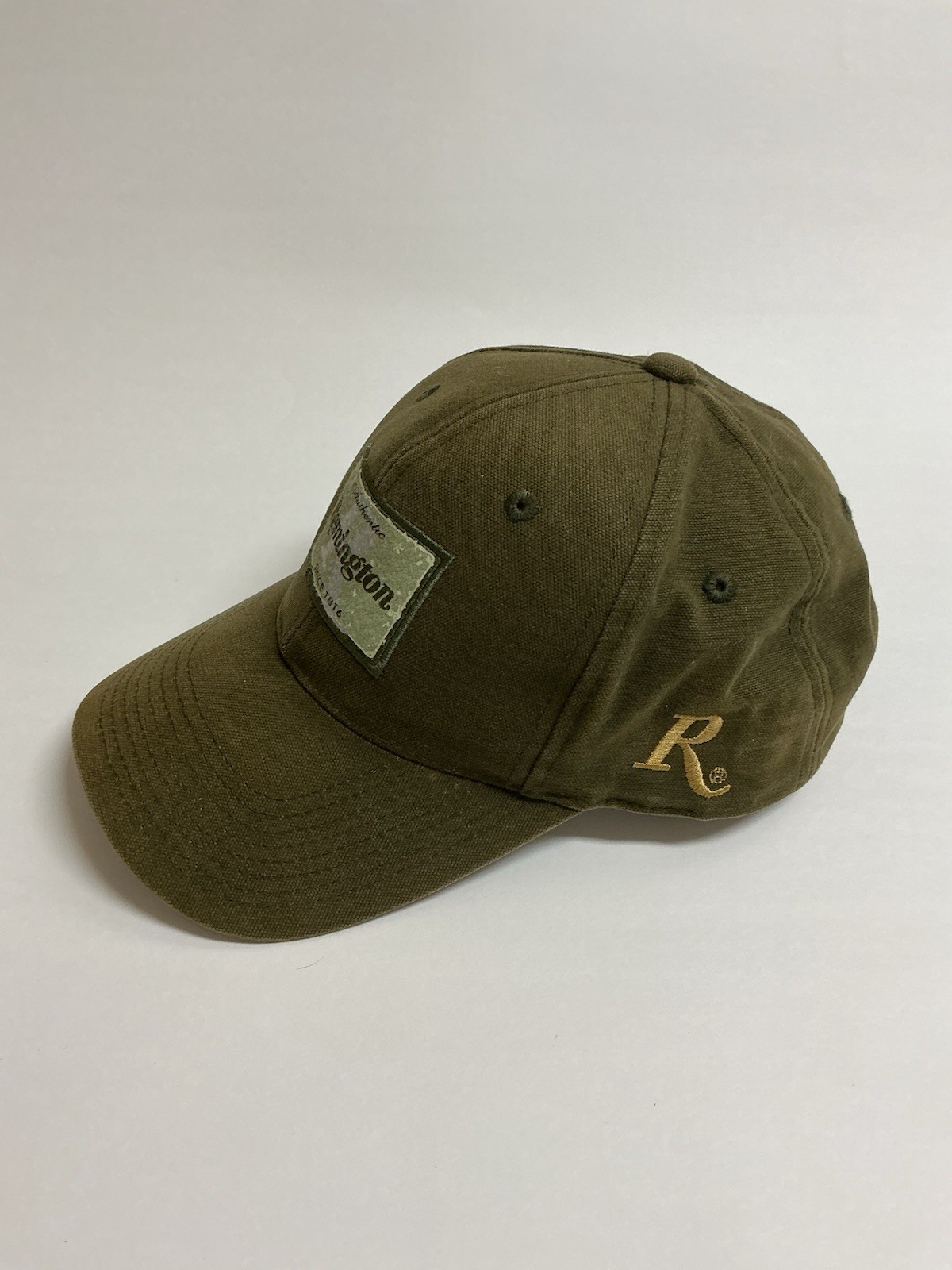 REMINGTON Baseball Cap Green Patch Adjust America's Oldest Gunmaker OSFM Vintage