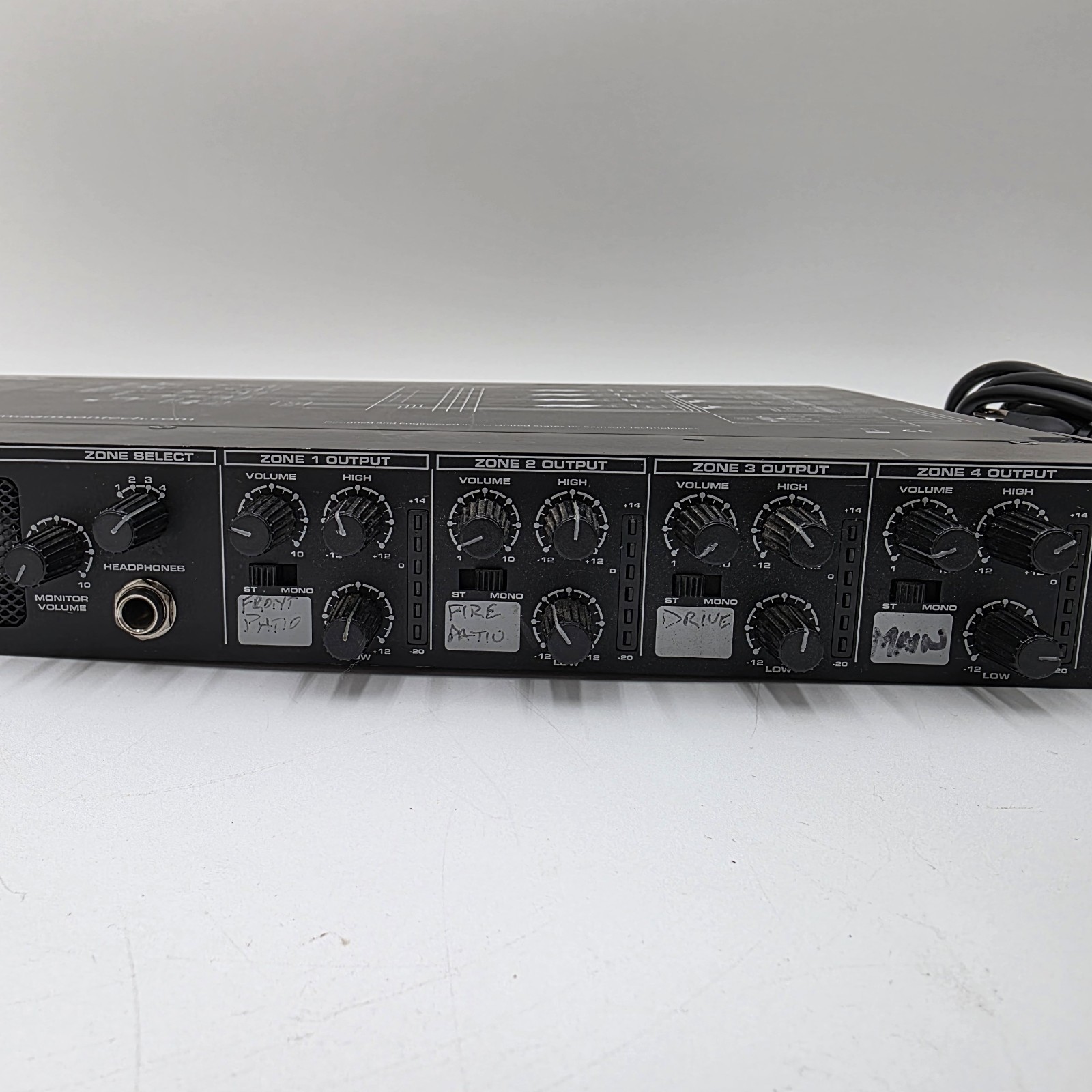 Samson Stereo Mixer 4 input/4 S Zone