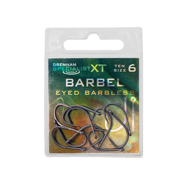 Drennan Specialist XT Barbel BL Strong Heavy Duty Barbel Fishing Hooks Barbless