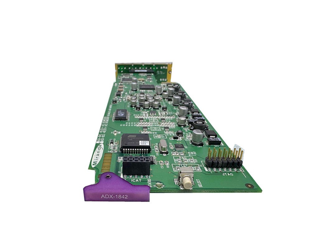 Miranda ADX-1842 HD SD 4 AES De-Embedder with ADX-1842-110-DRP back