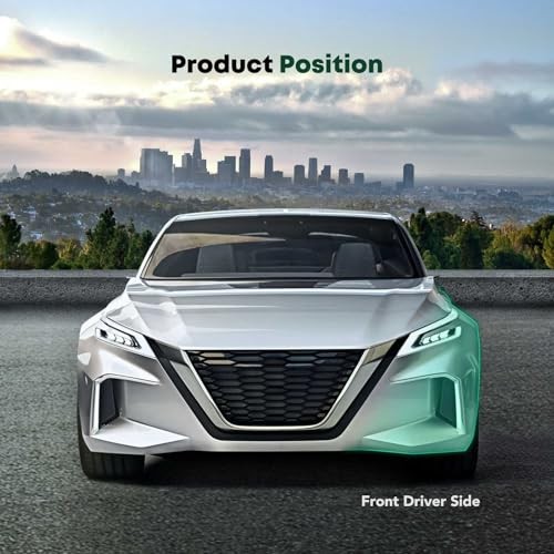 Front Left Driver Side Bumper Cover Support Compatible with Front Driver Side