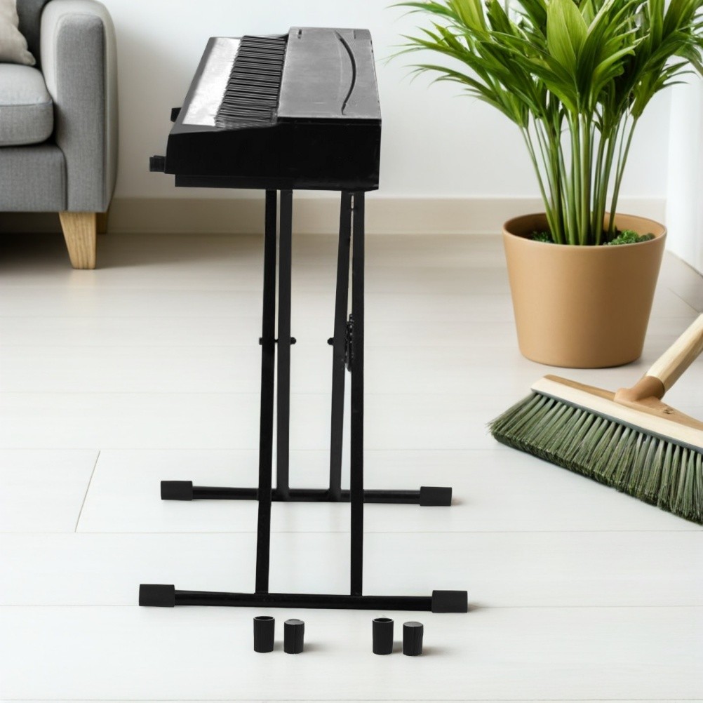 8 Sets Electronic Keyboard Stand Feet - Round Replacement Rubber Digital Piano