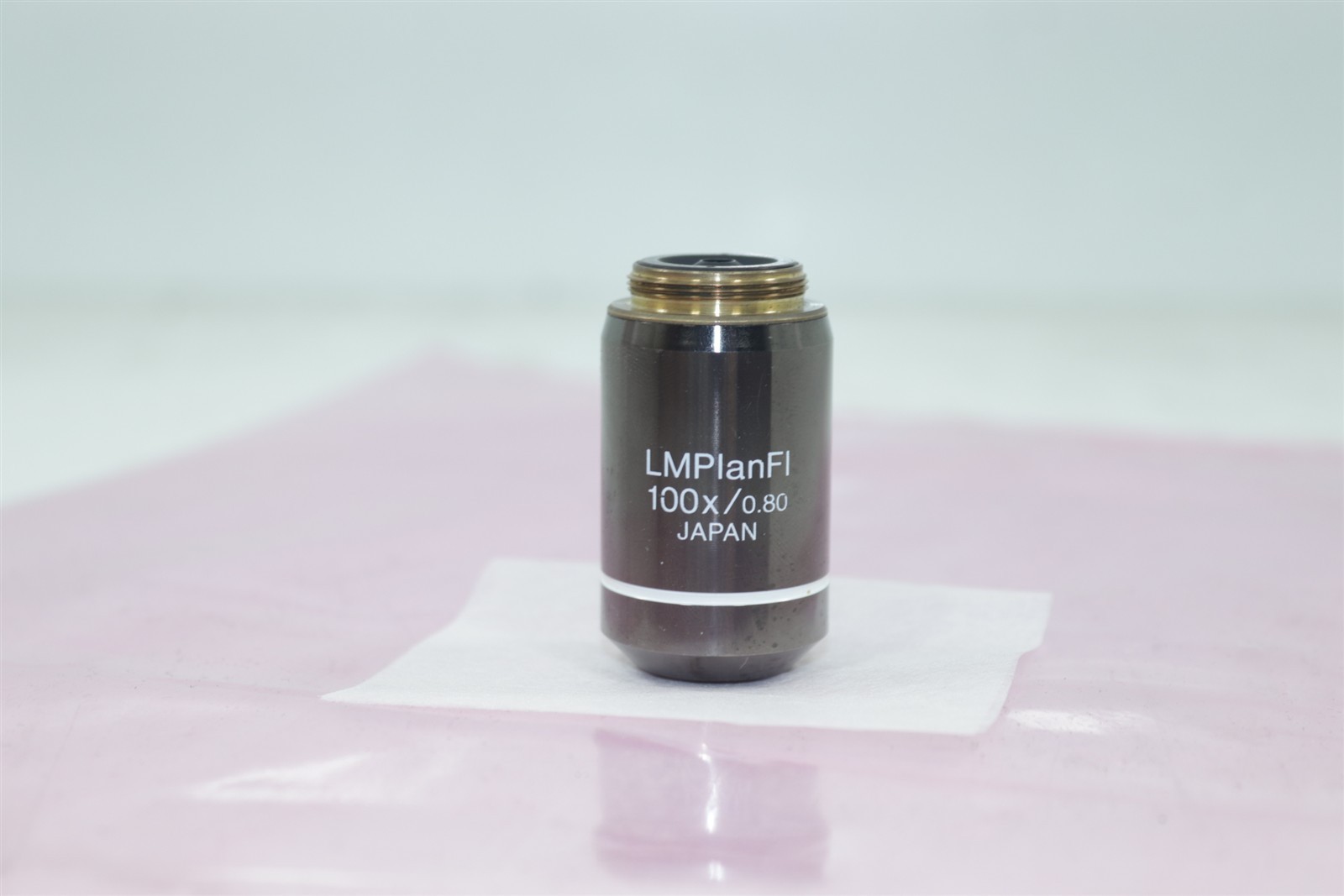 Olympus LMPlanFl 100X/0.80 Microscope Objective