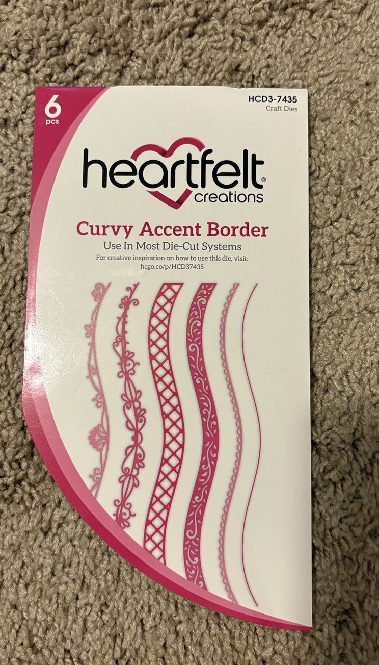 Heartfelt Creations Curvy Accent Border Die Set