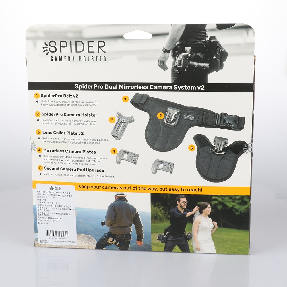 SpiderPro Dual Mirrorless Camera System