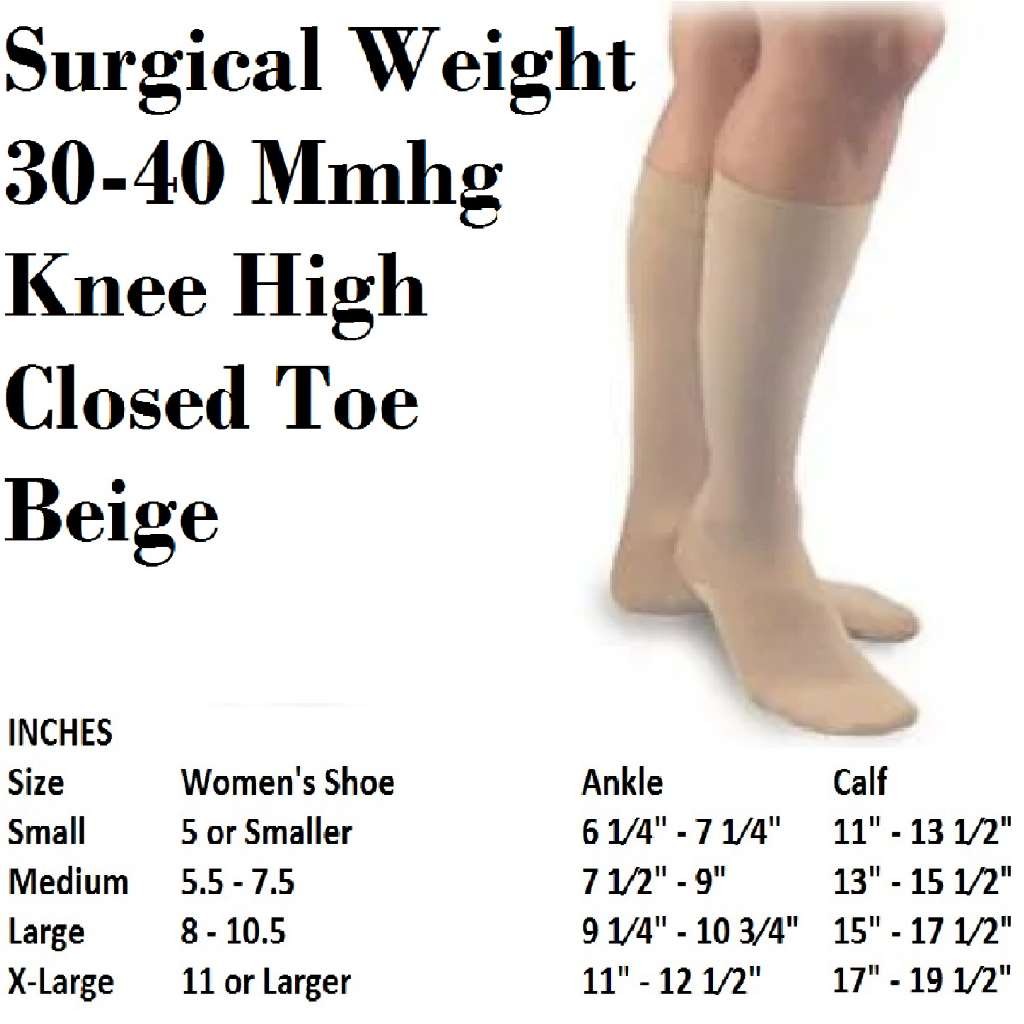 Activa Knee High 30-40mmHg (Beige) Medium
