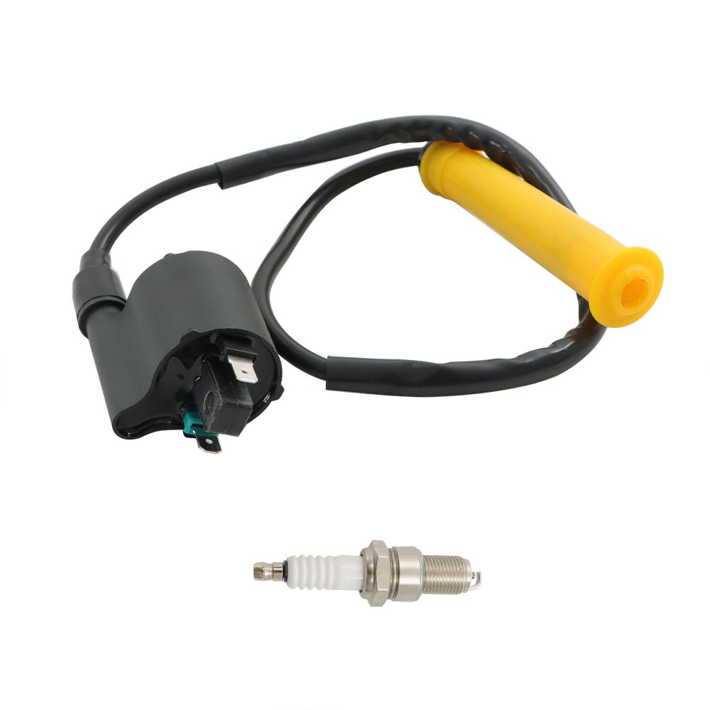 Ignition Coil & Spark Plug W/Cap 30510-HP5-601 For Honda 2007-13 Rancher 420 New