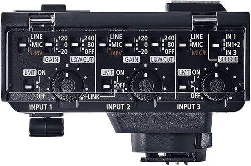 Panasonic DMW-XLR2 LUMIX XLR Microphone Adapter 32Bit Float Audio Recorder