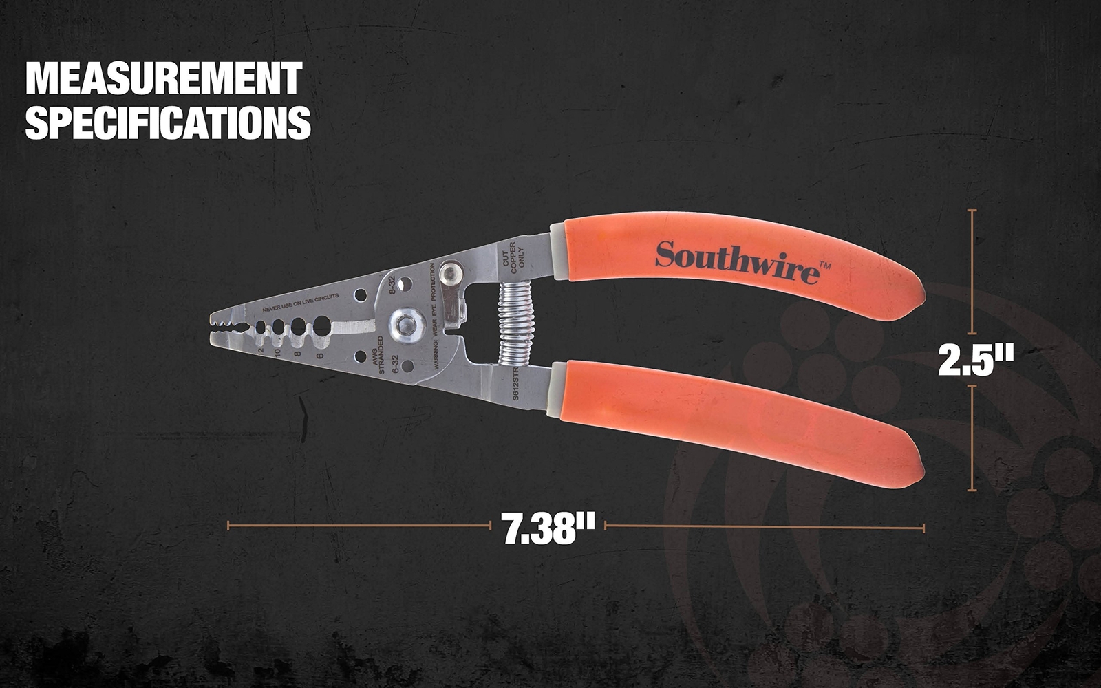 Southwire Sx44656 Wire Stripper Multitasking Tool for 16-26 AWG Cables