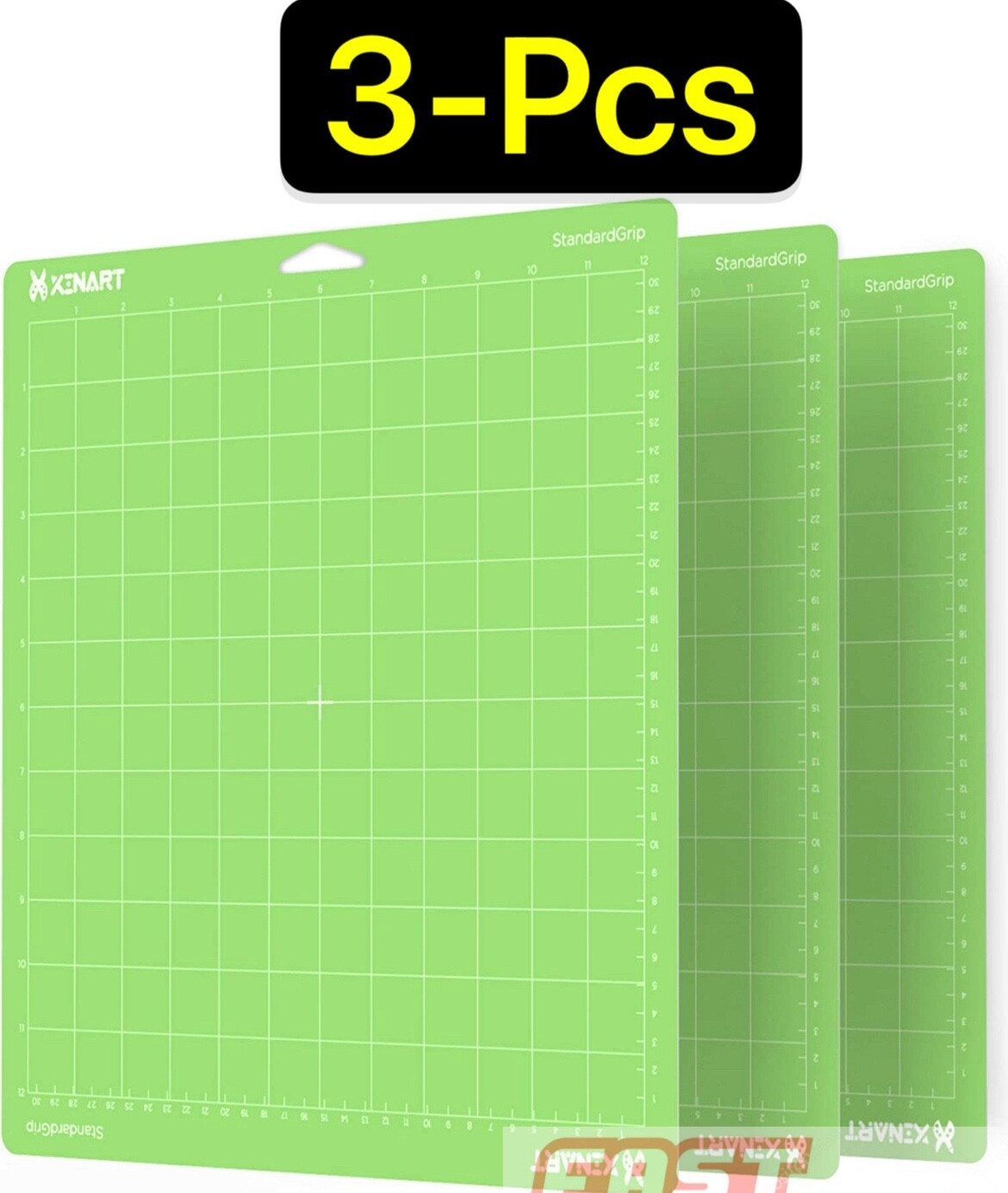 3PCS Standard Grip Cutting Mat for Cricut Maker 12x12 in Adhesive Sticky Replace