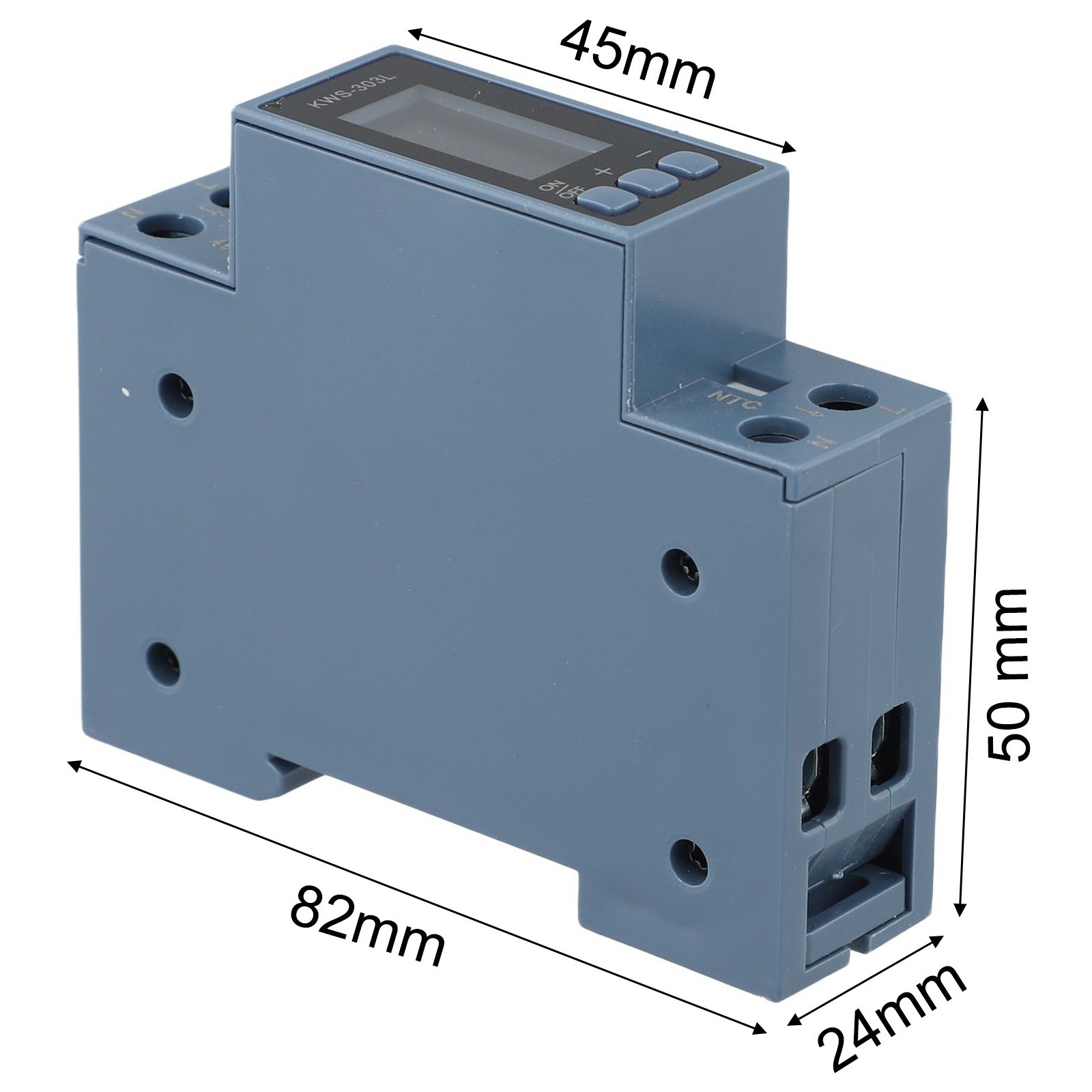 for din Rail AC Power Meter with RS485 for Accurate Voltage and Current