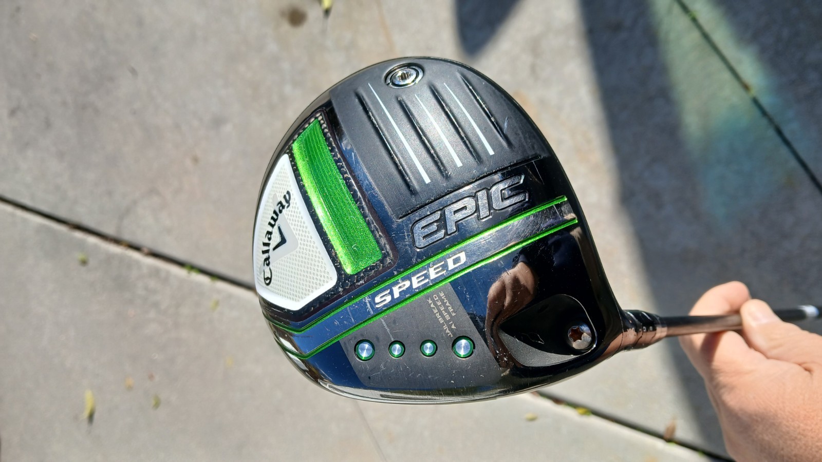 CALLAWAY GOLF EPIC SPEED DRIVER 12° GRAPHITE WOMENS STANDARD 4.0 LEFT HANDED