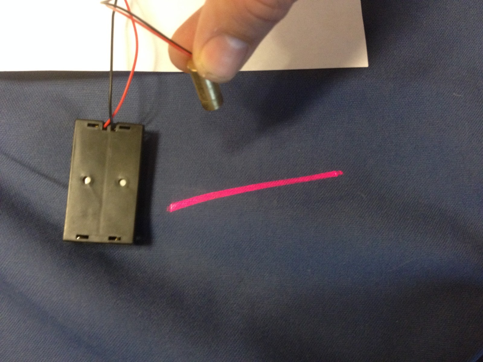 1 Piece - Red line  laser  Module Diode 5mw lazer beam pen b9