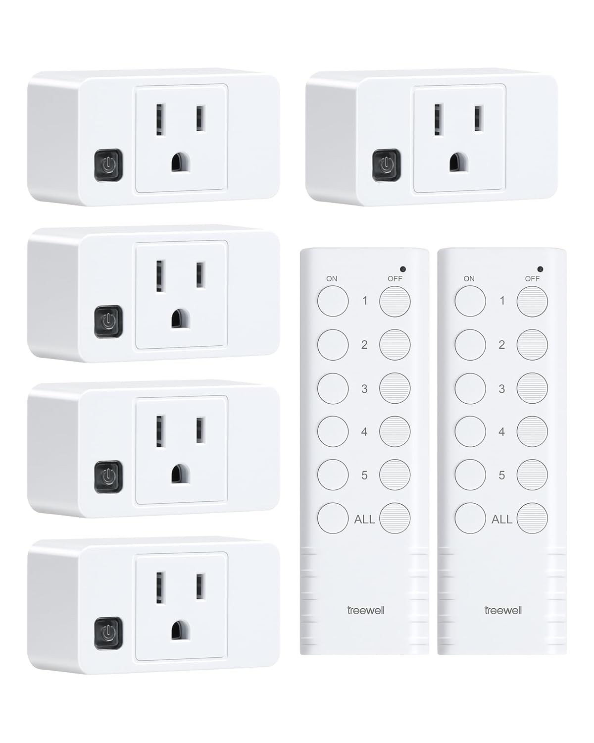 Wireless Remote Control Outlet, 200FT Long Range Remote Light Switch, Mini Re...