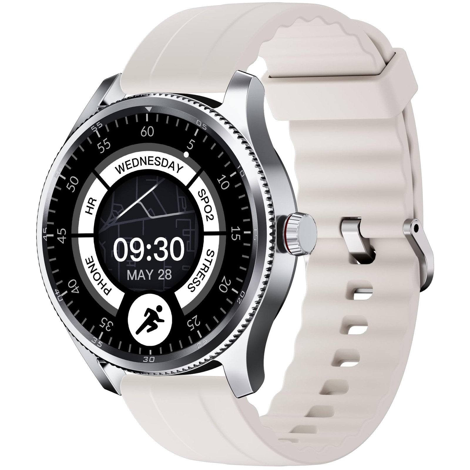 Men with Metal Bezel, Answer Make /Heart Rate/Step Counter/Sleep Tracker/100 ...