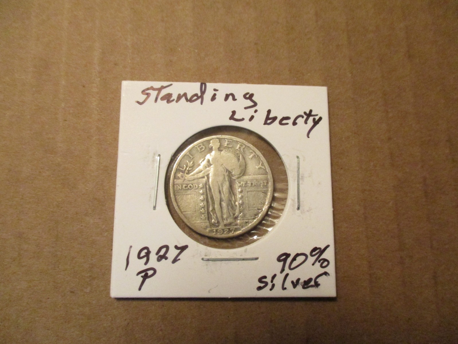 Standing Liberty Quarter, 1927-P, 90% SILVER!! #49